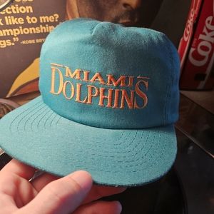 Miami Dolphins Vintage 80s Trucker Snapback Hat